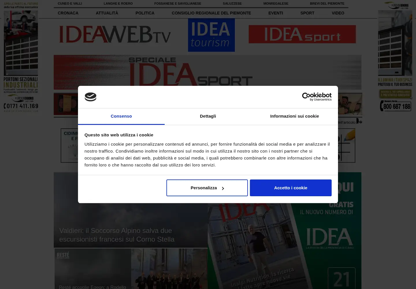 Screenshot of ideawebtv.it