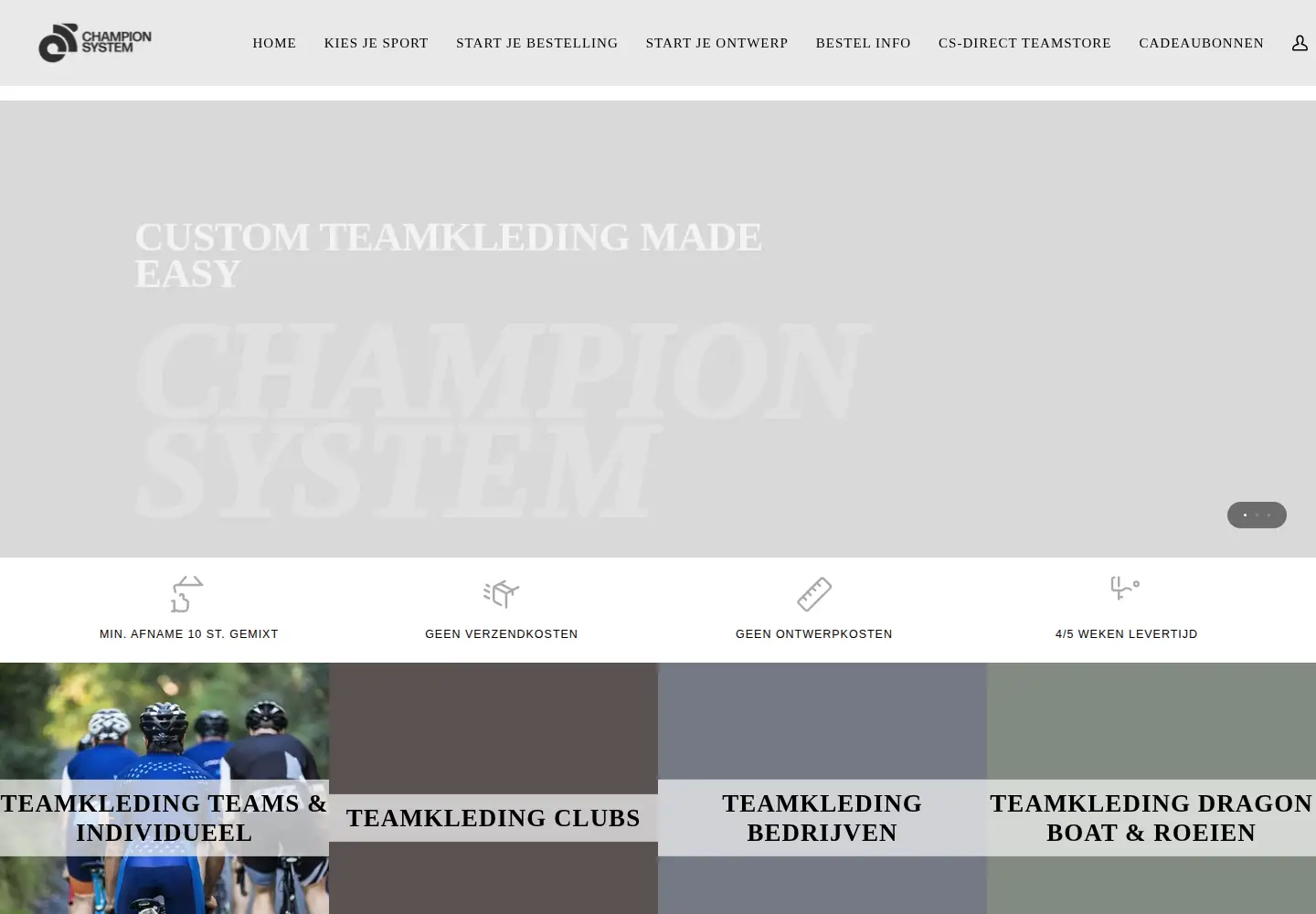 Screenshot of champ-sys.com