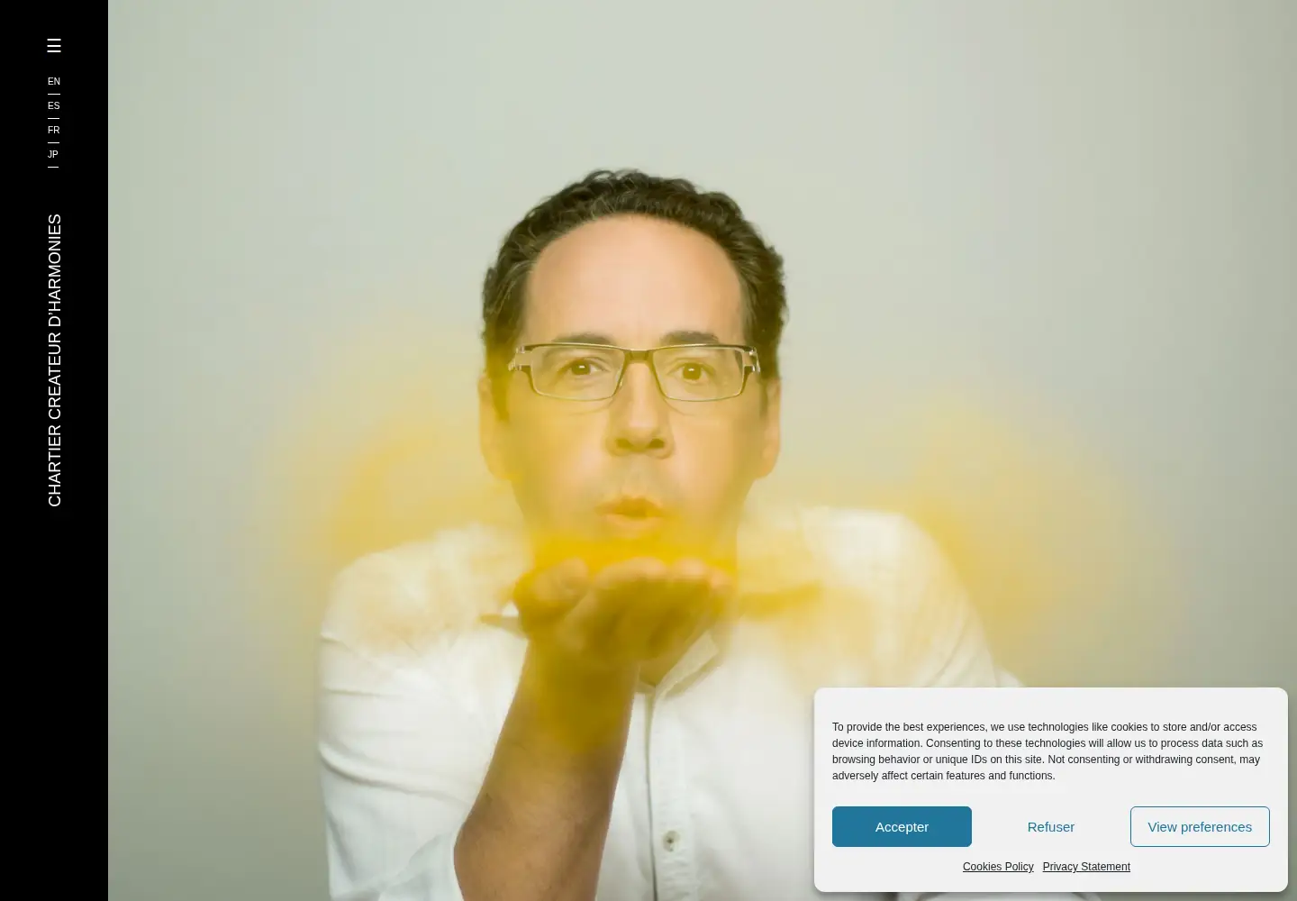 Screenshot of francoischartier.ca