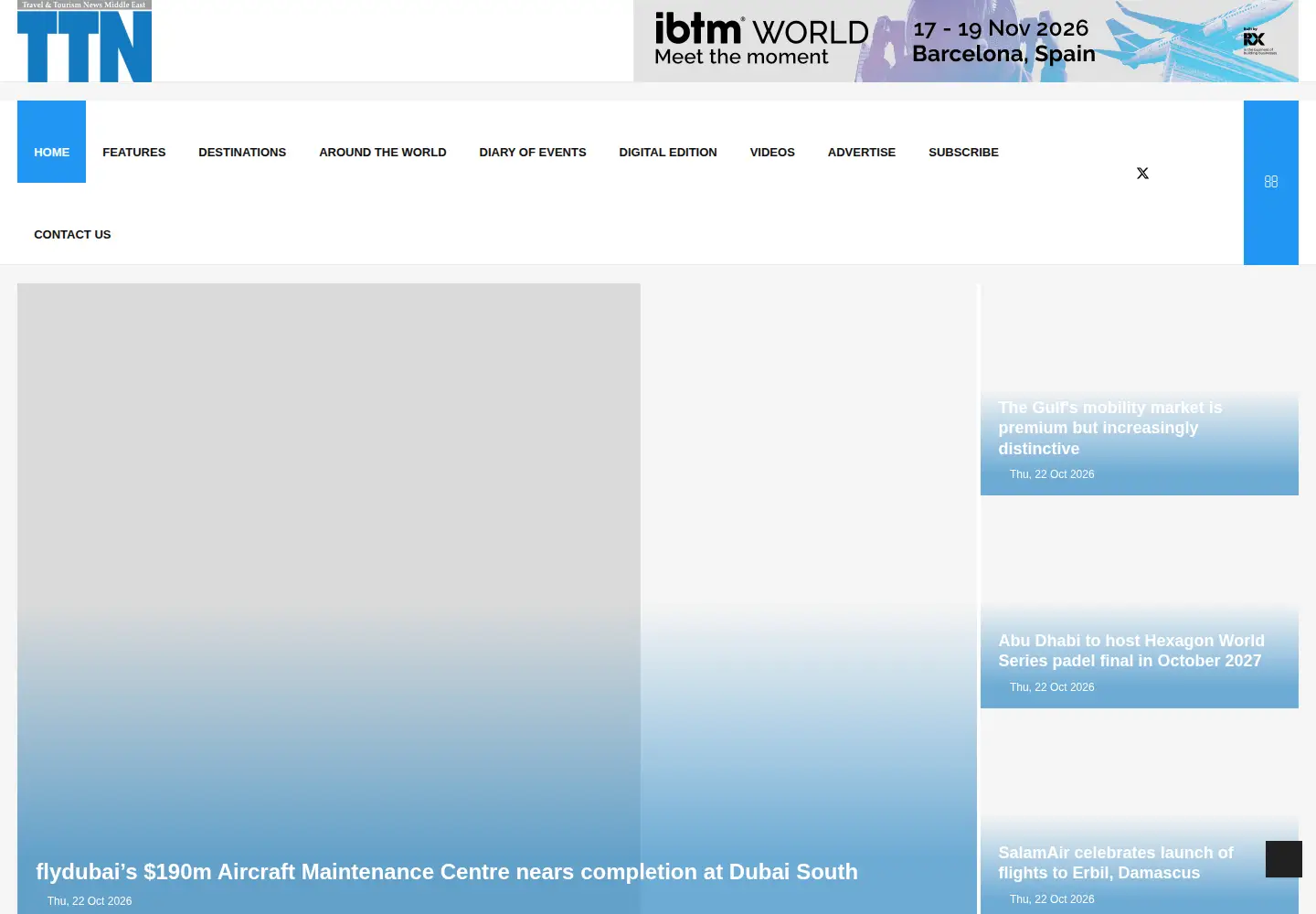 Screenshot of ttnworldwide.com