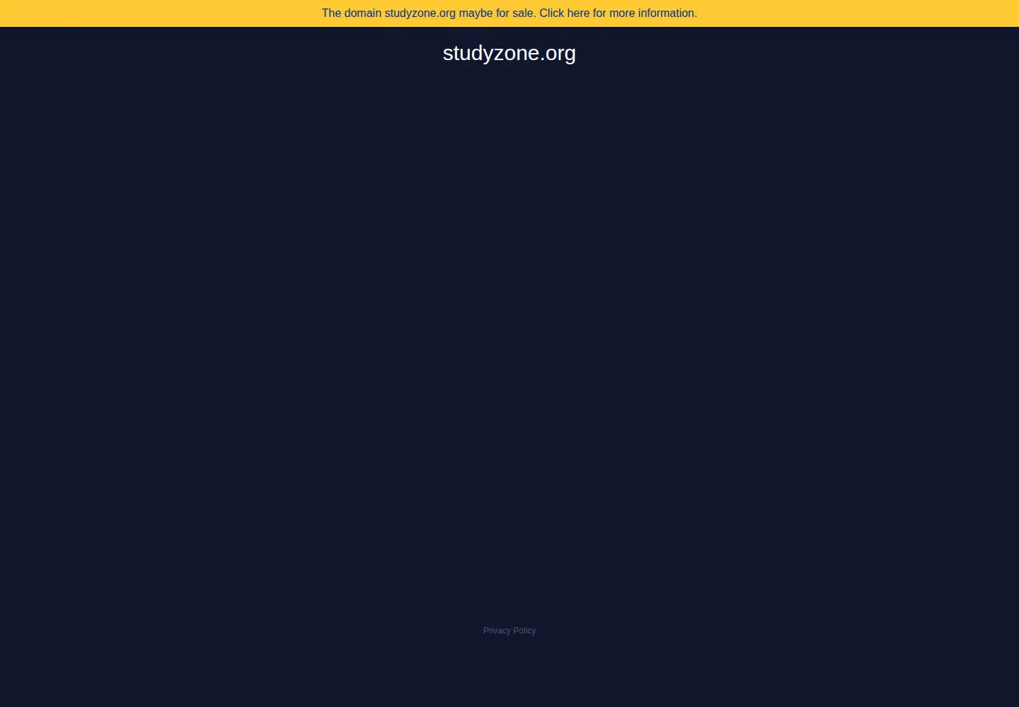 Screenshot of studyzone.org