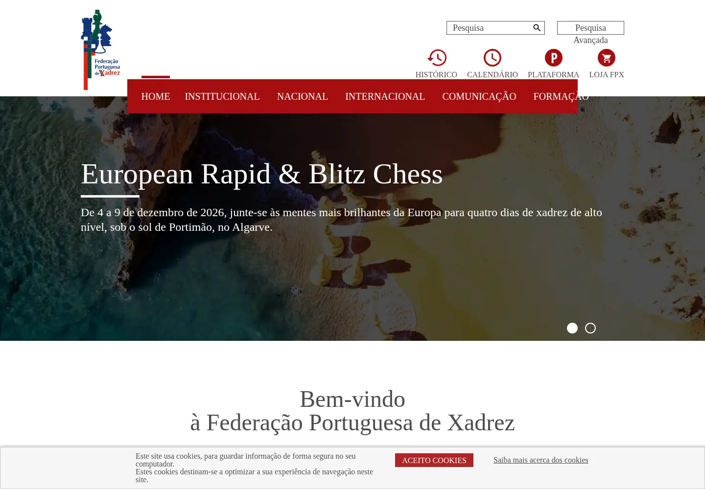 Captured homepage of fpx.pt in the current scan