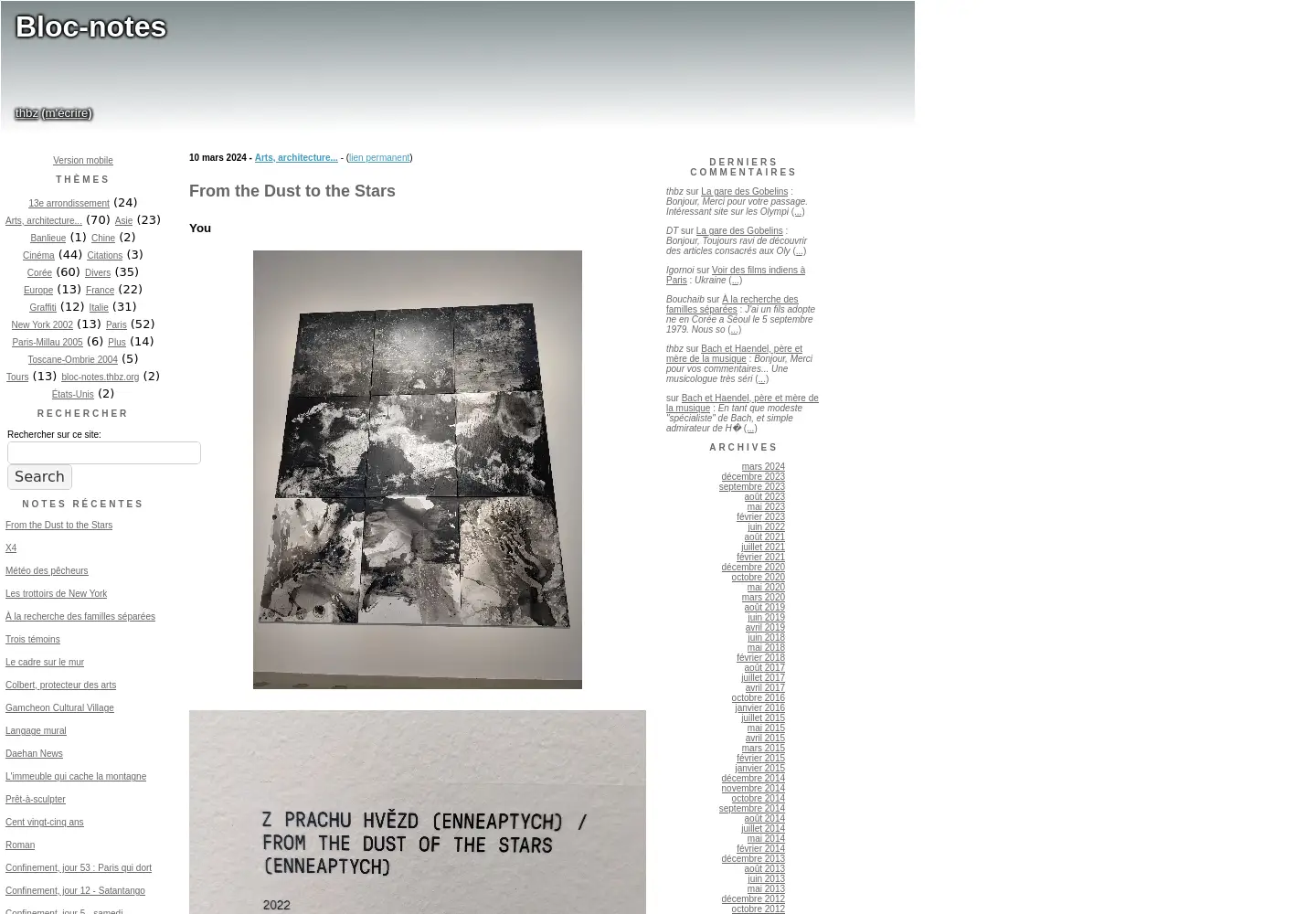Screenshot of thbz.org