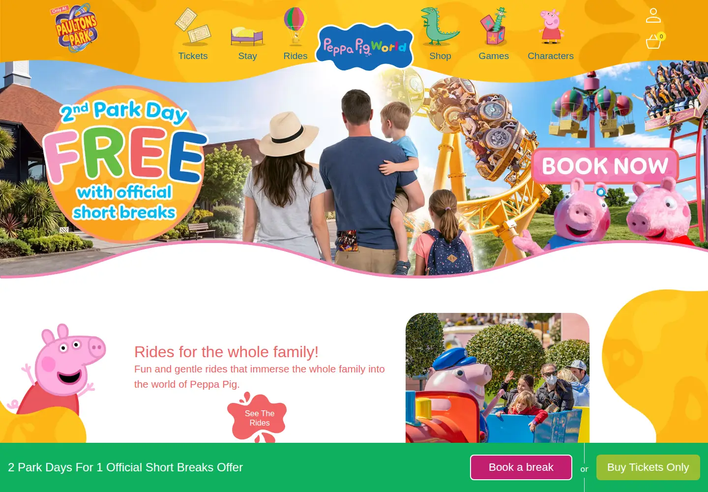 Screenshot of peppapigworld.co.uk
