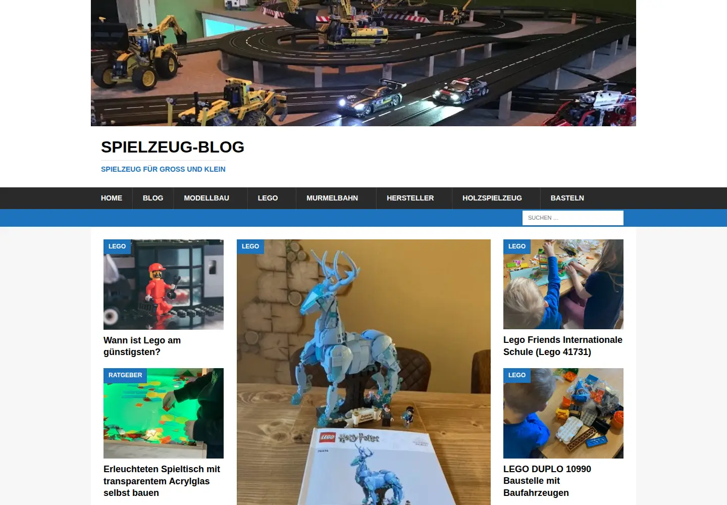 Screenshot of spielzeugblog.net