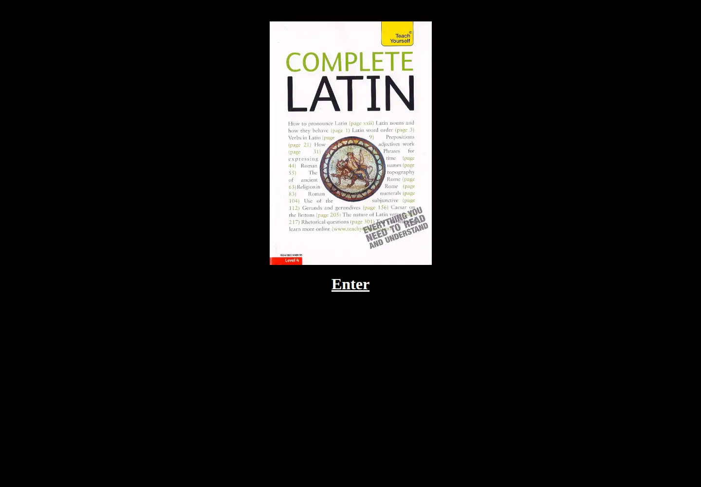 Screenshot of tylatin.org