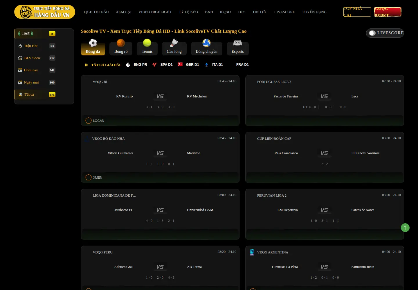 Screenshot of infolatam.com