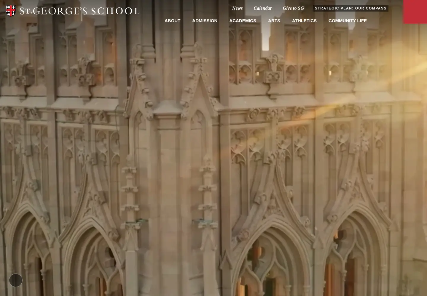 Screenshot of stgeorges.edu