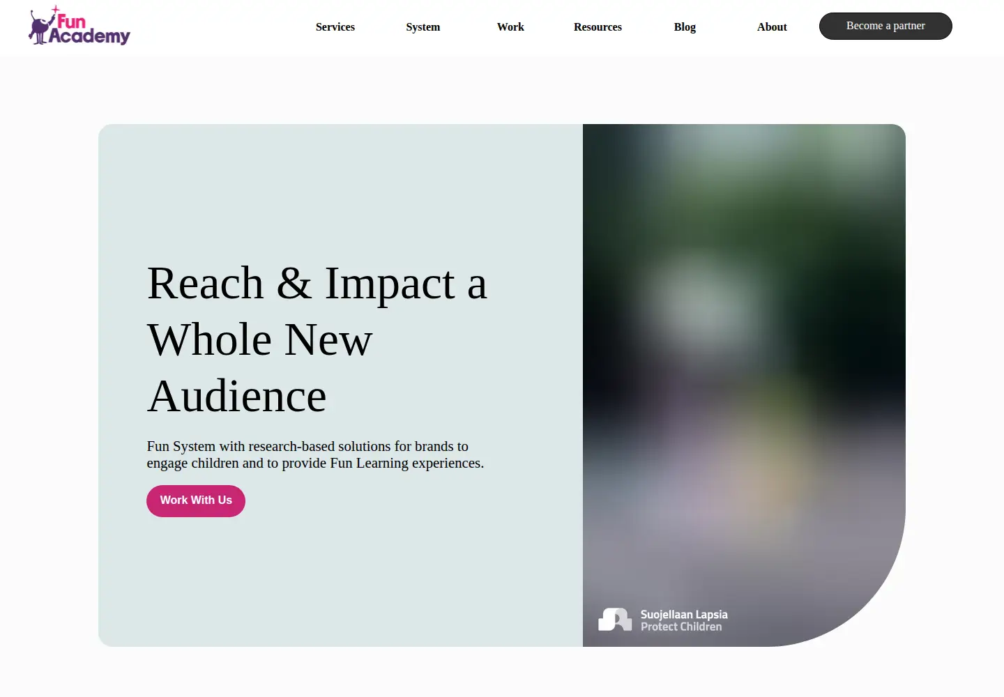 Screenshot of funacademy.fi