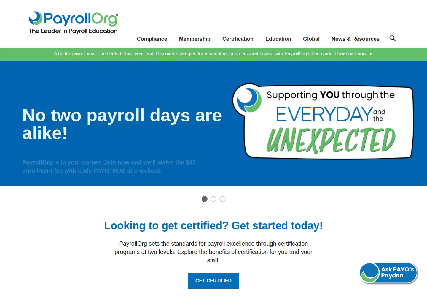 Screenshot of americanpayroll.org