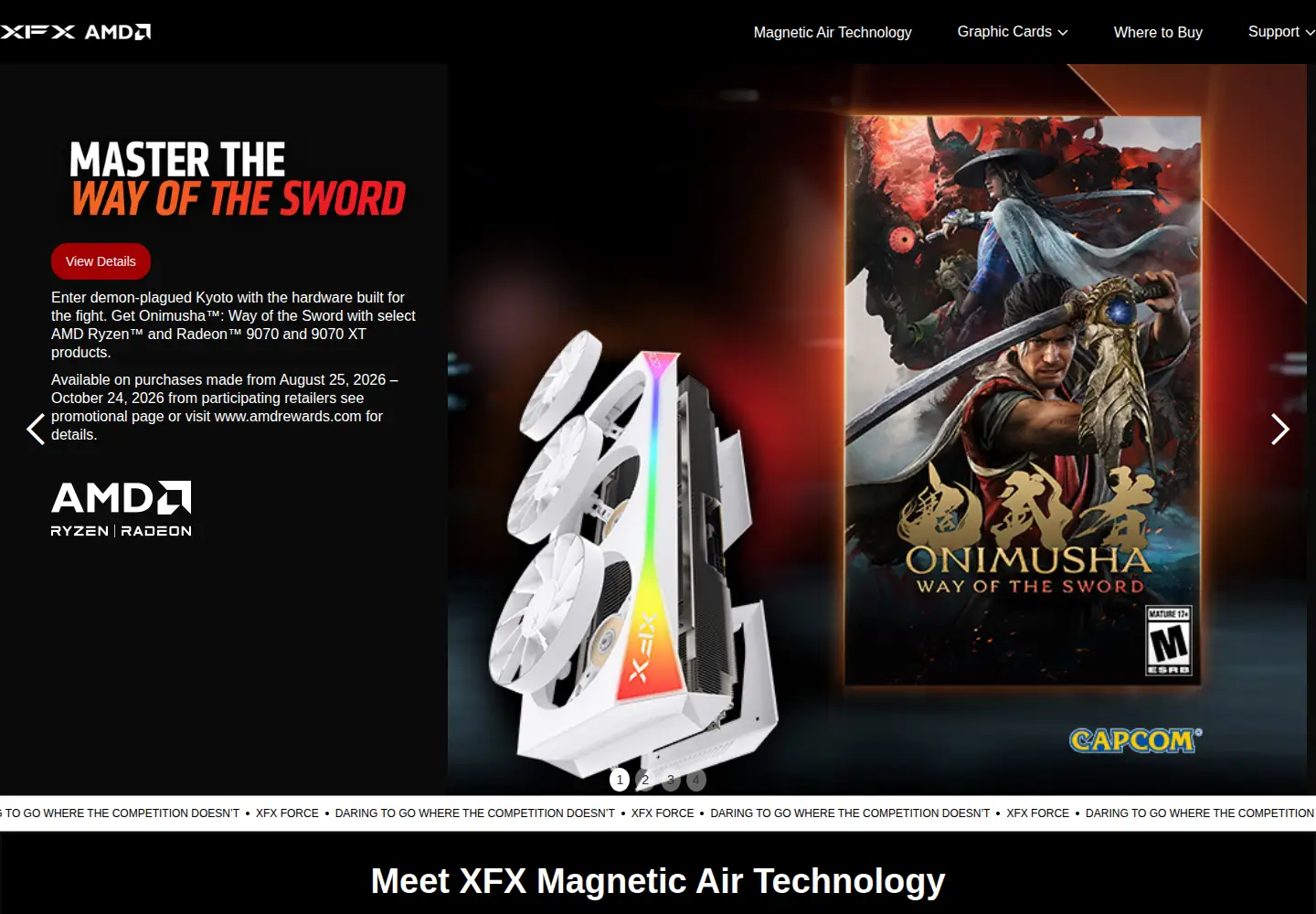 Screenshot of xfxforce.com