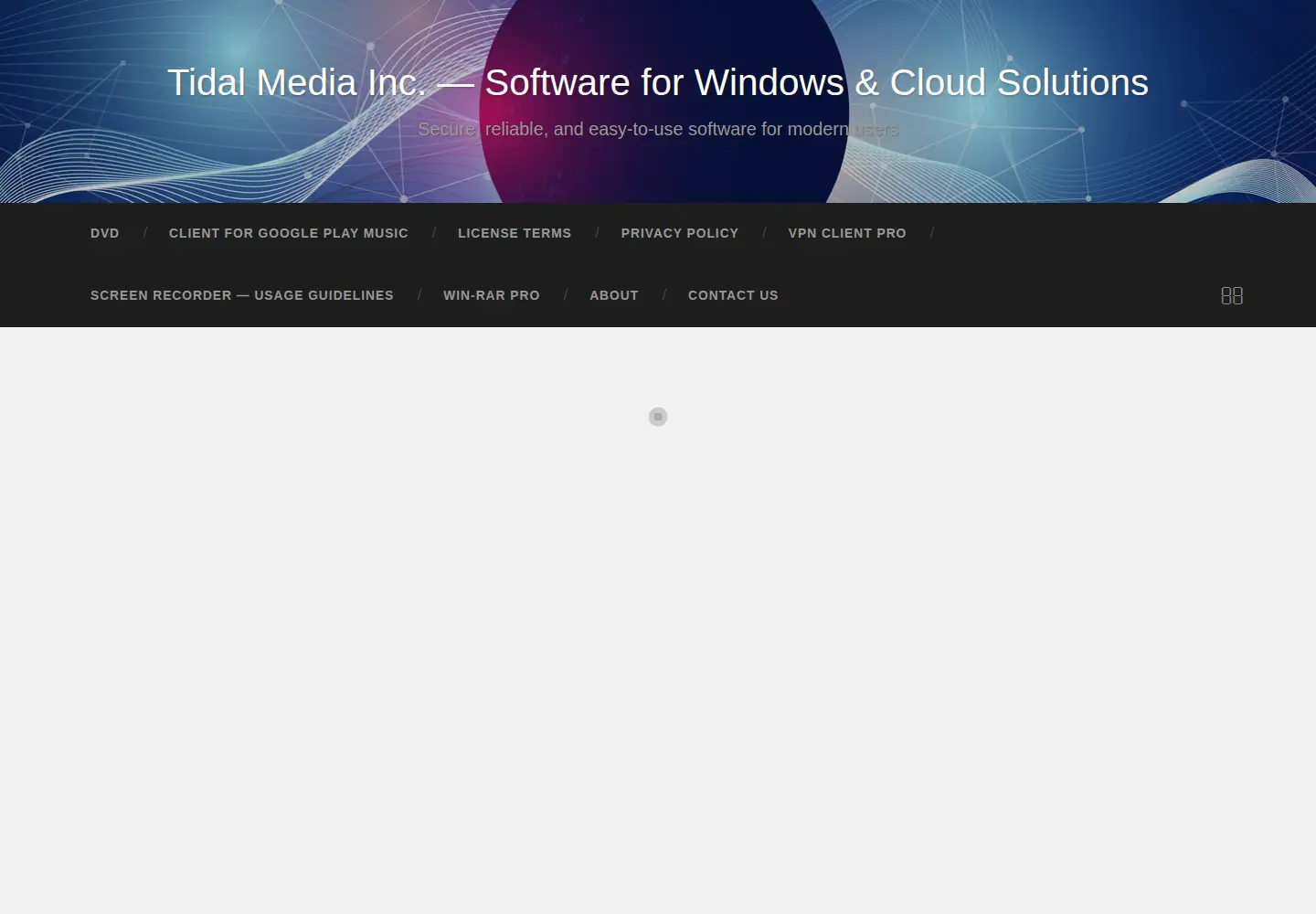 Screenshot of tidalmediainc.com