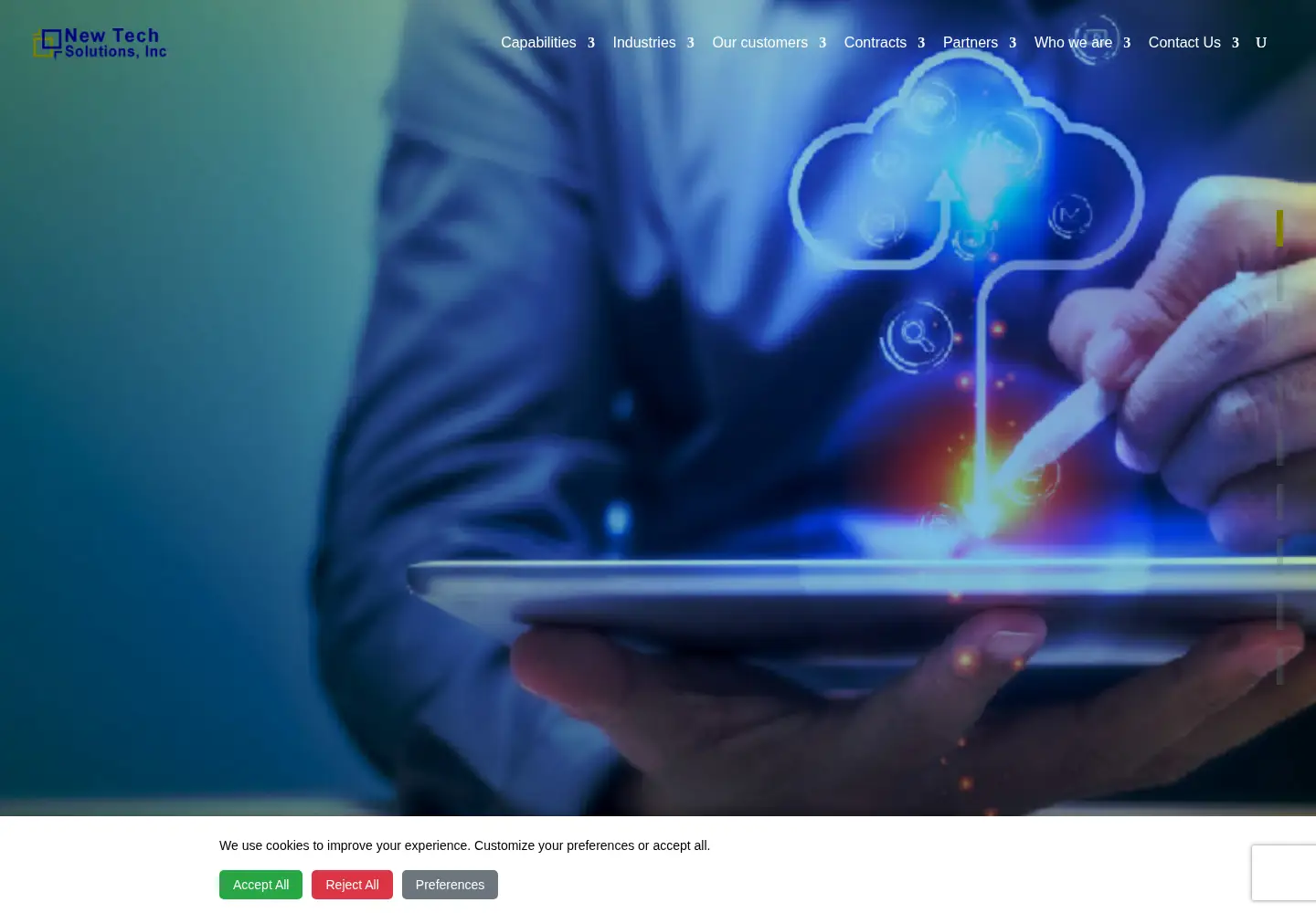 Screenshot of newtechsolutions.com