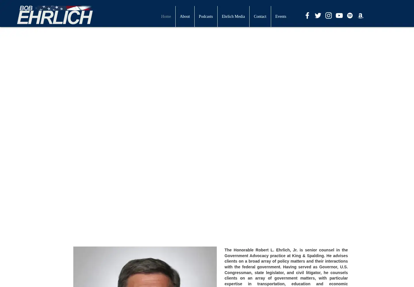 Screenshot of bobehrlich.com