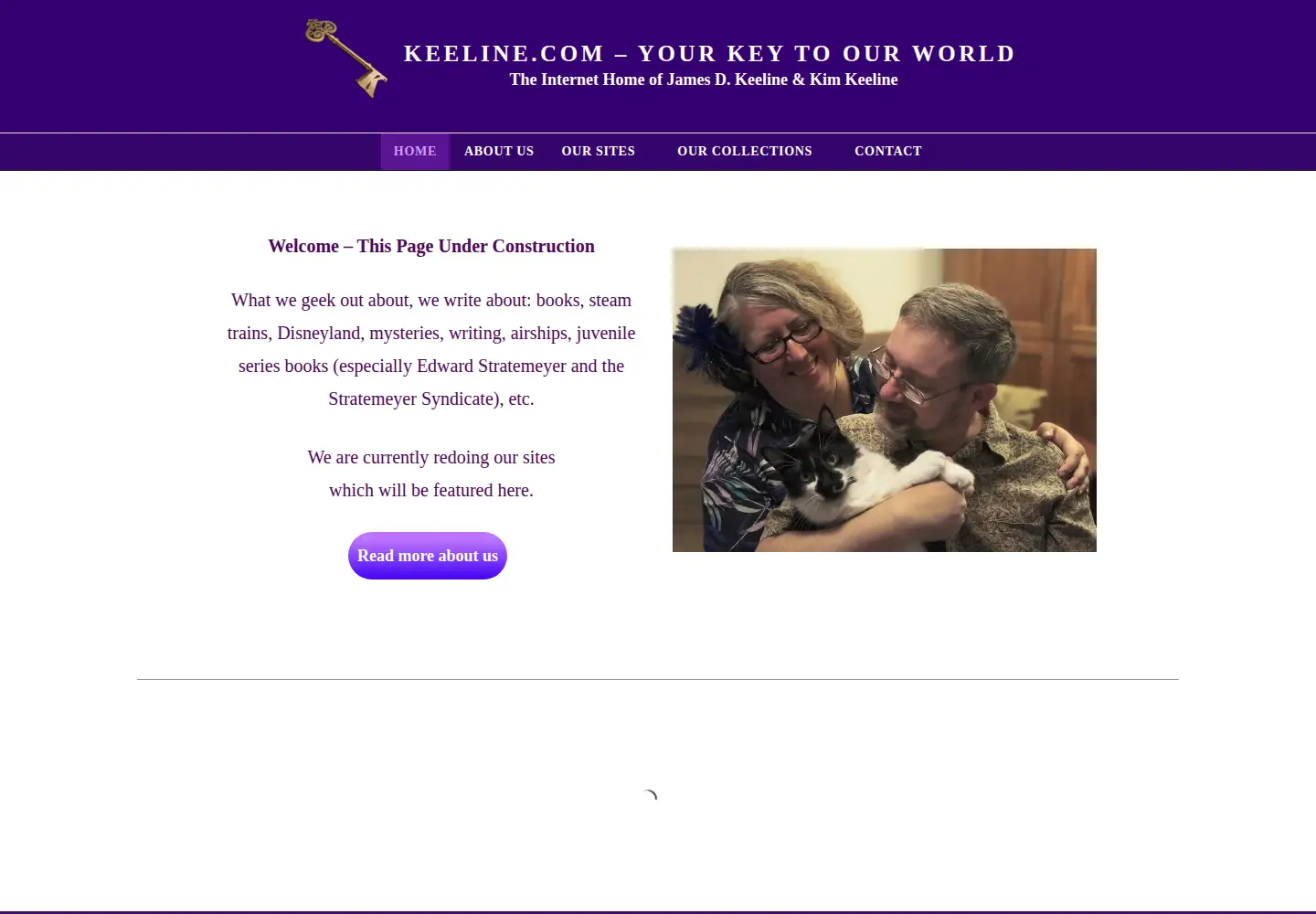 Screenshot of keeline.com
