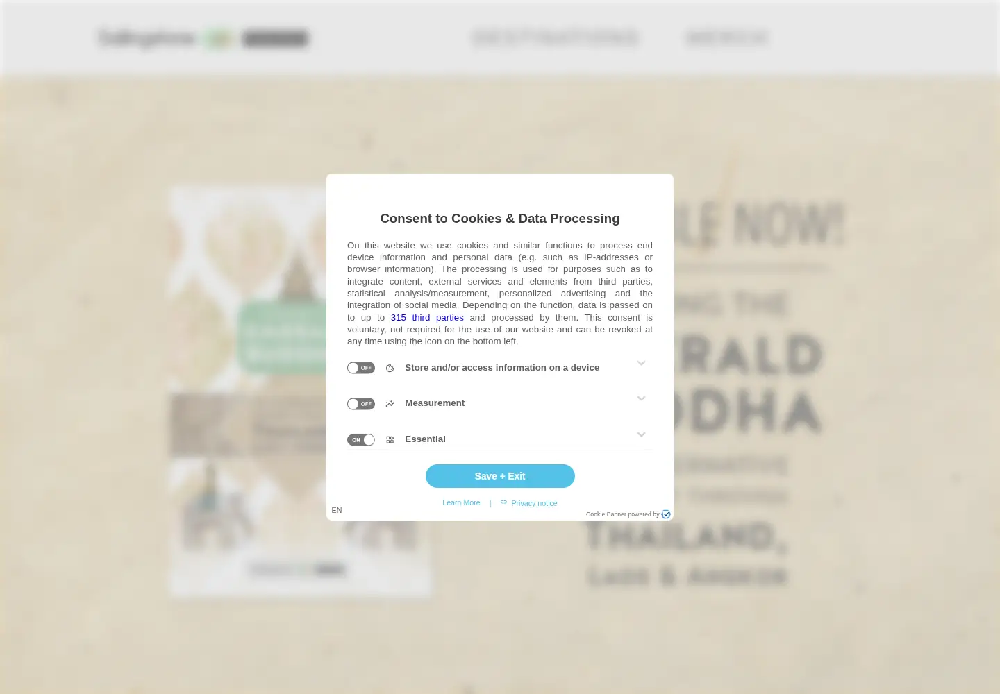 Screenshot of sailingstonetravel.com