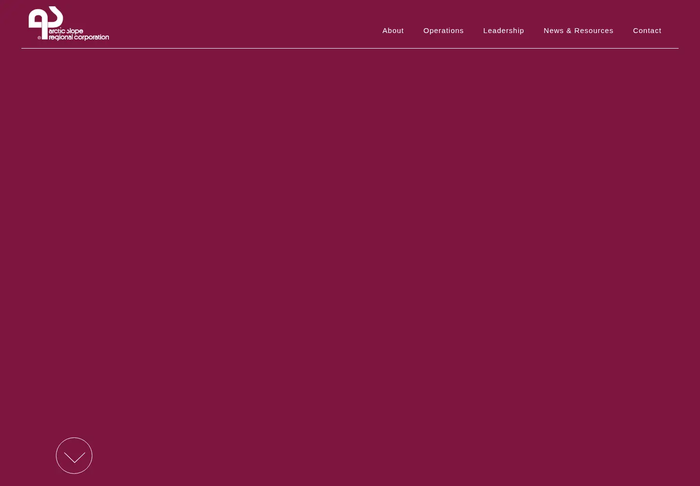 Captured homepage of asrc.com in the current scan
