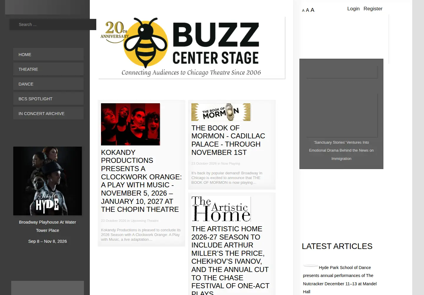Screenshot of buzznews.net
