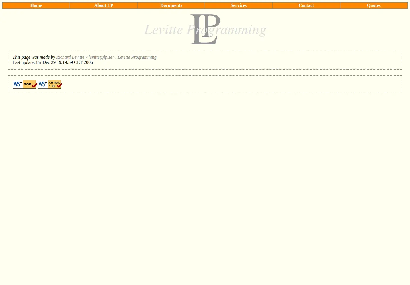 Screenshot of lp.se