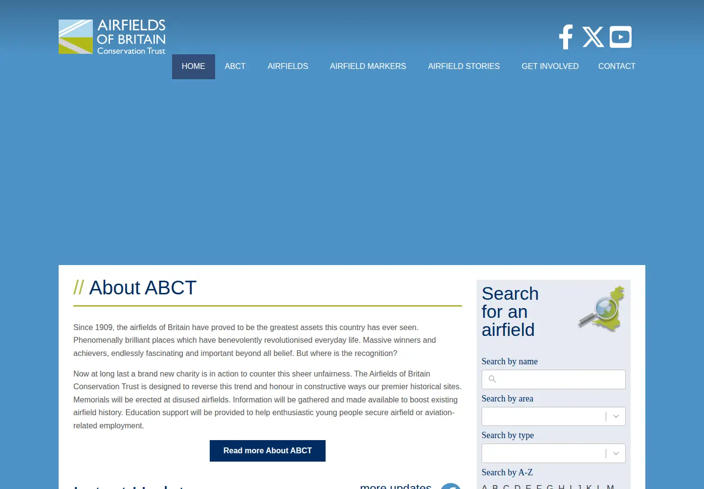 Screenshot of abct.org.uk