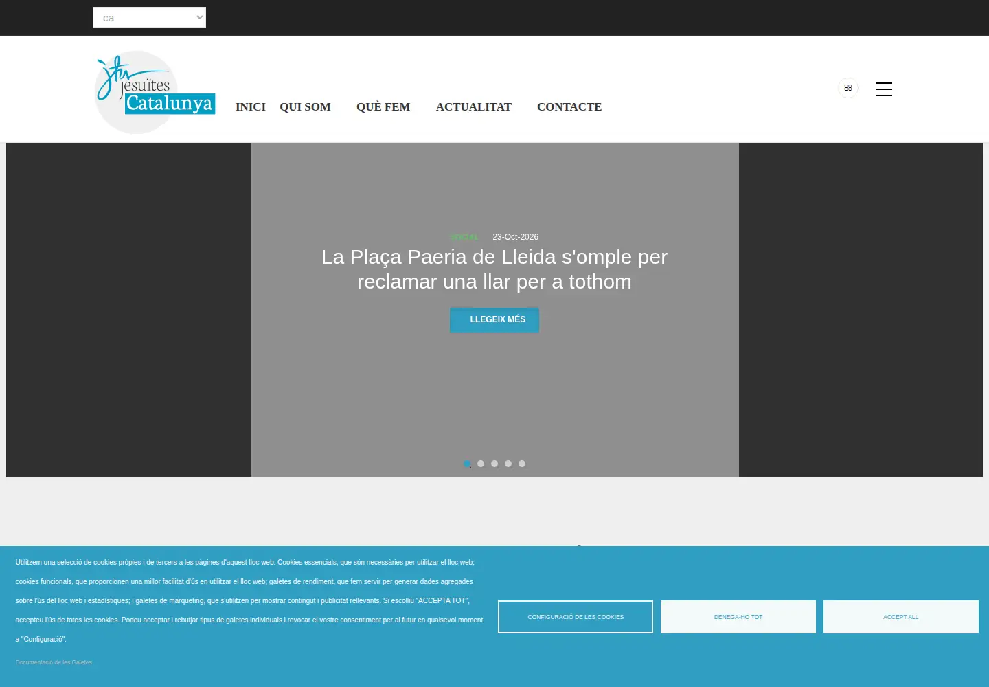 Screenshot of jesuites.net