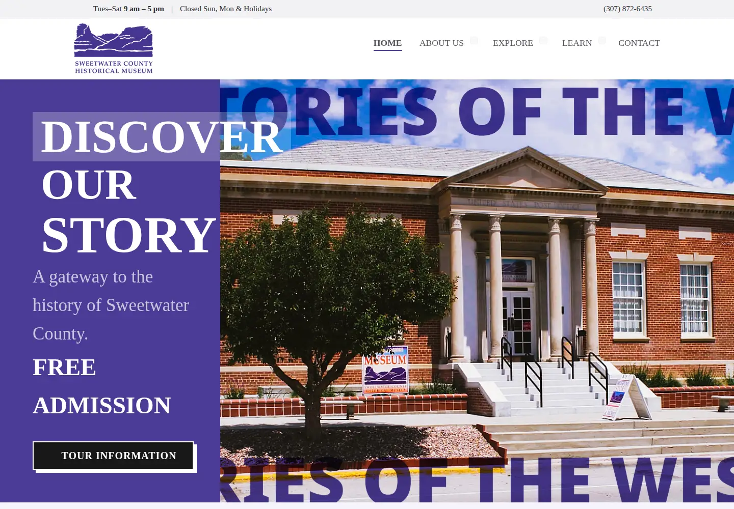 Screenshot of sweetwatermuseum.org