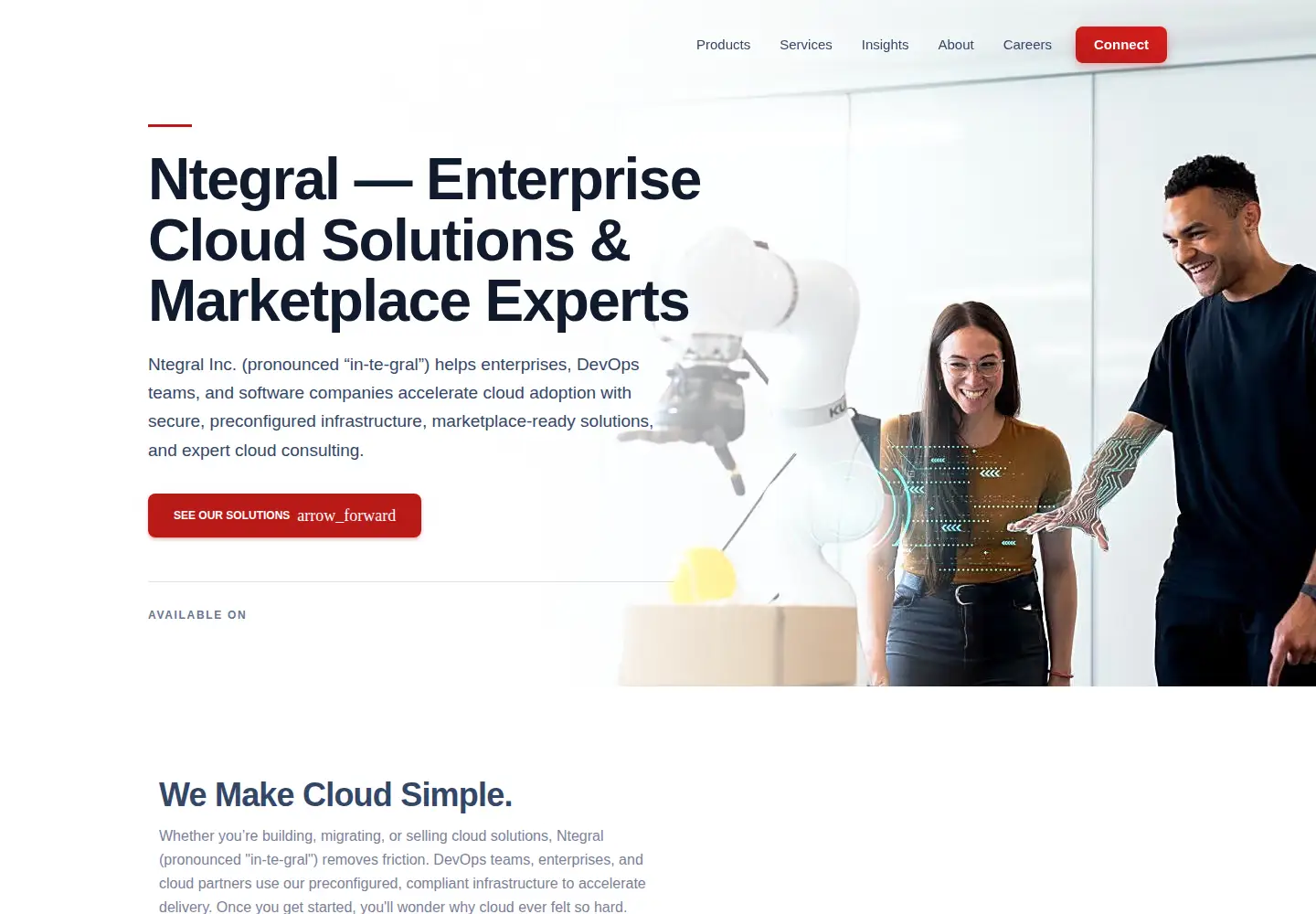 Screenshot of ntegral.com
