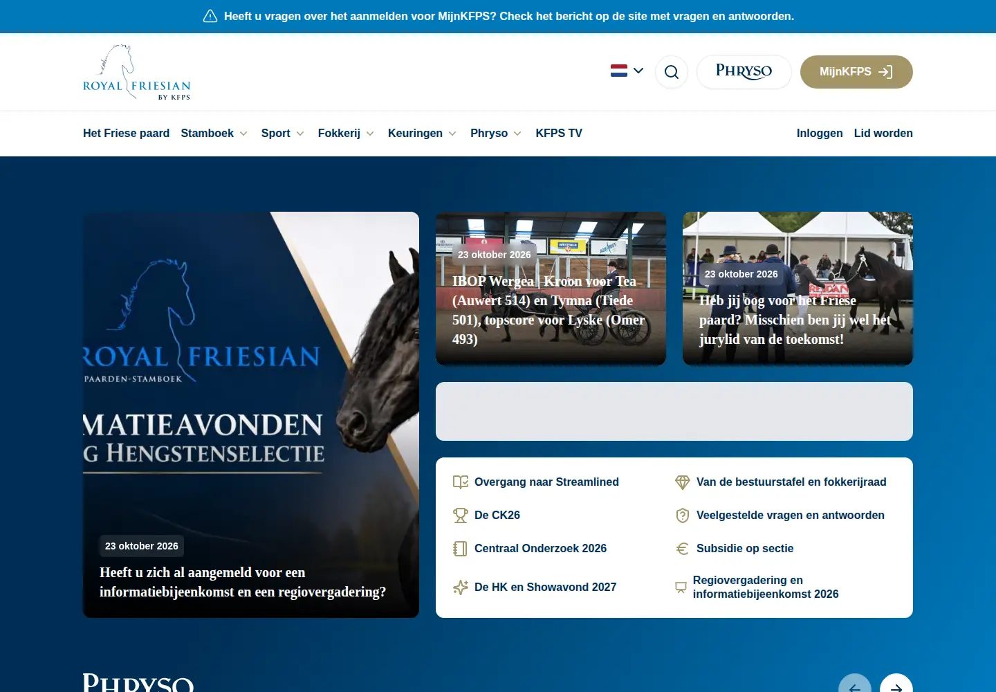 Screenshot of kfps.nl