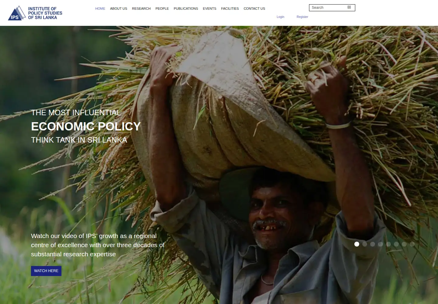 Screenshot of ips.lk
