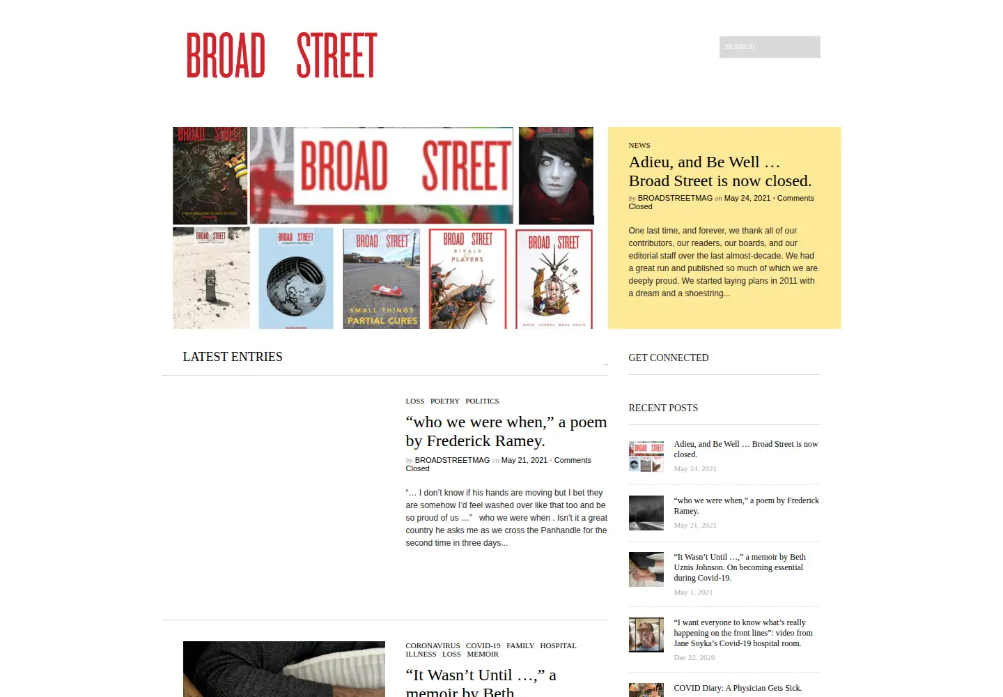 Screenshot of broadstreetonline.org