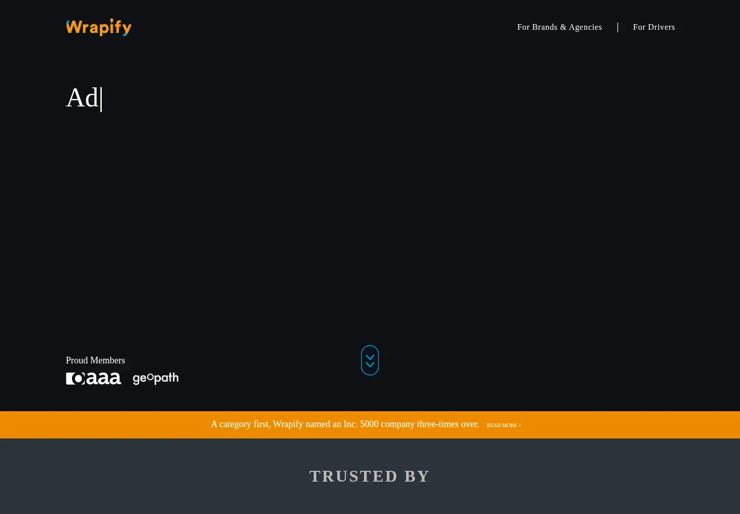 Screenshot of wrapify.com