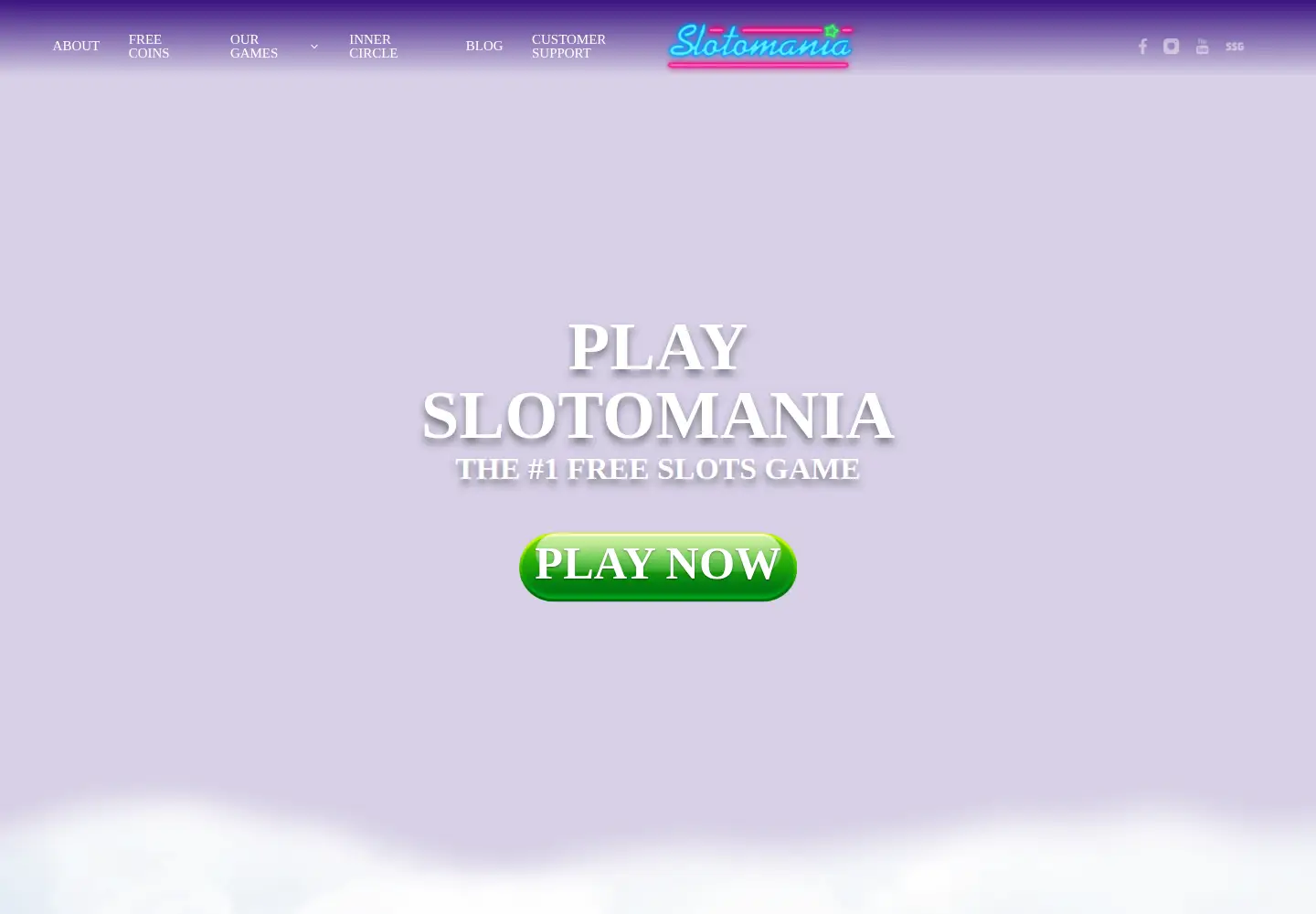 Screenshot of slotomania.com