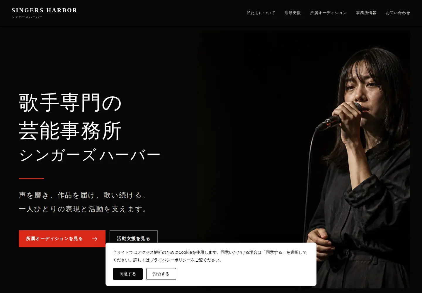 Captured homepage of singermemories.com in the current scan