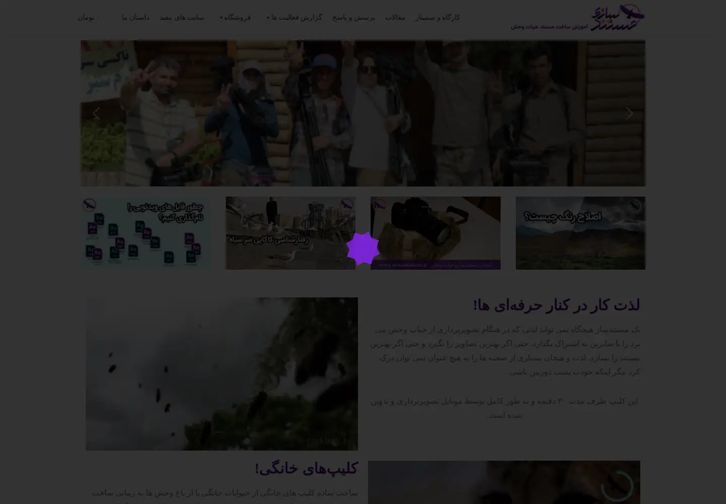 Screenshot of mostanadsazi.ir