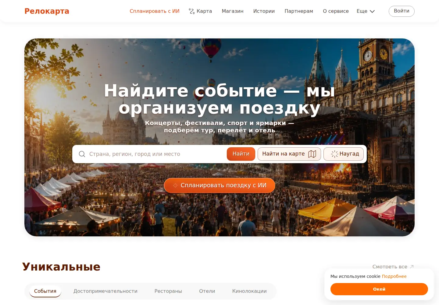 Screenshot of relocarta.ru