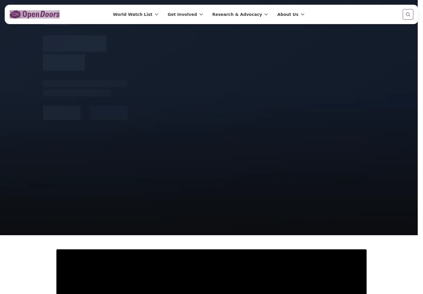 Captured homepage of od.org in the current scan