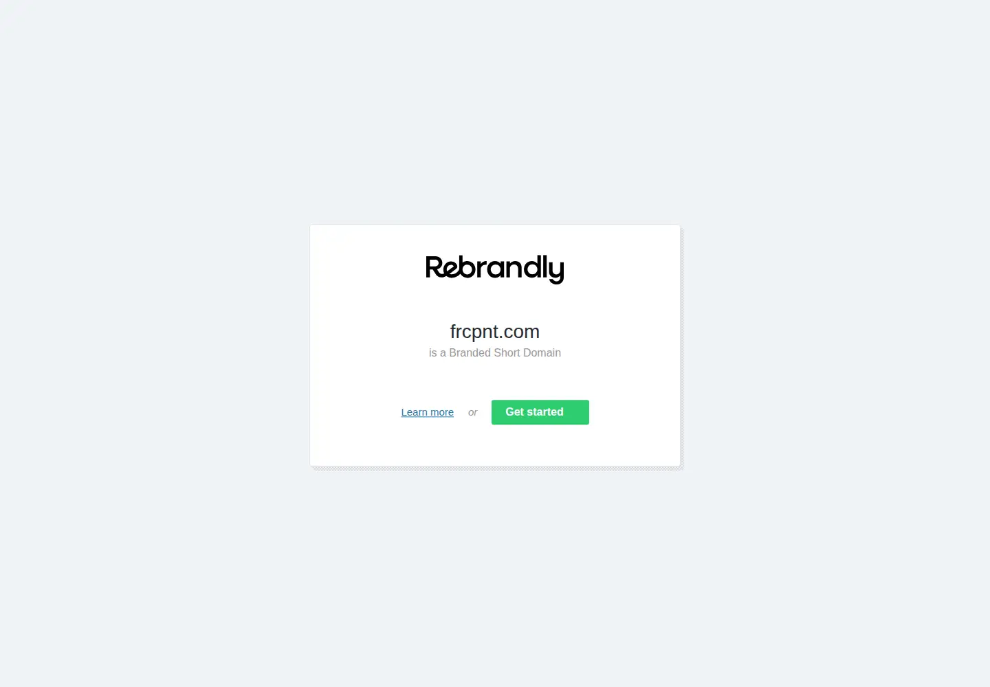Screenshot of frcpnt.com