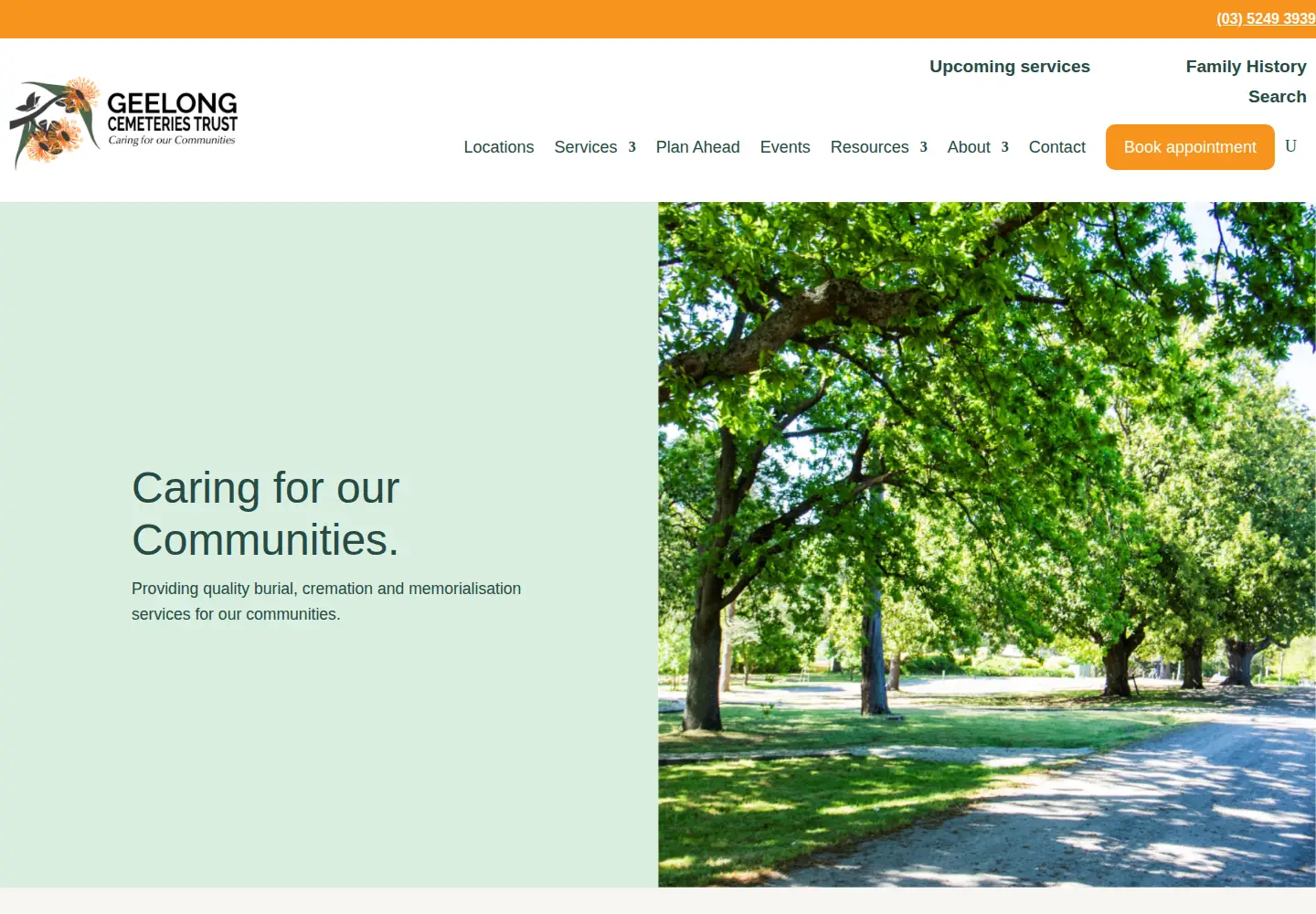 Screenshot of gct.net.au