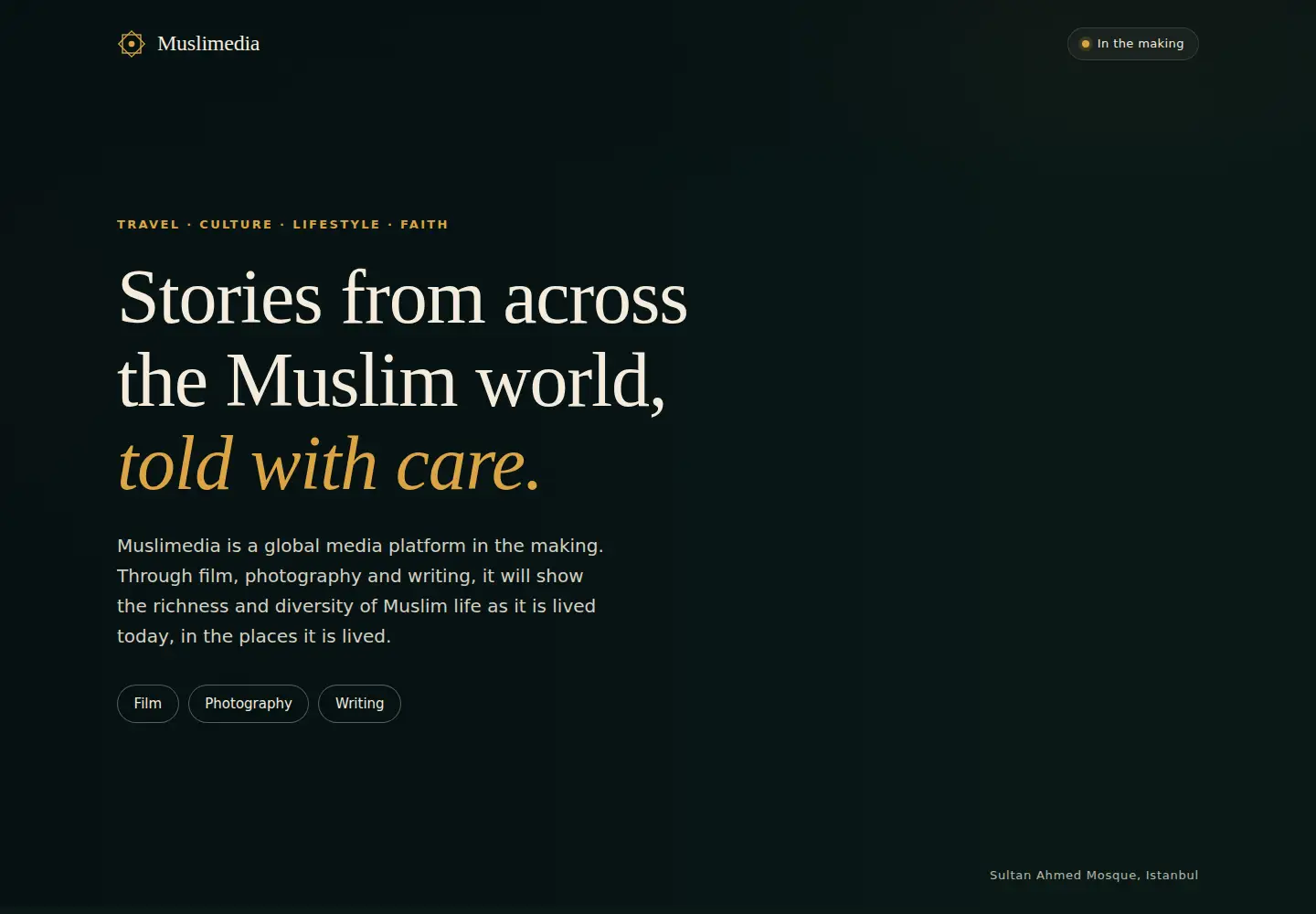 Screenshot of muslimedia.com