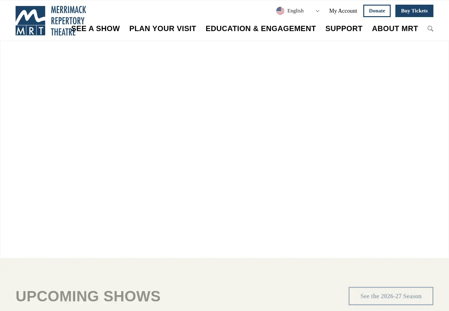 Screenshot of mrt.org