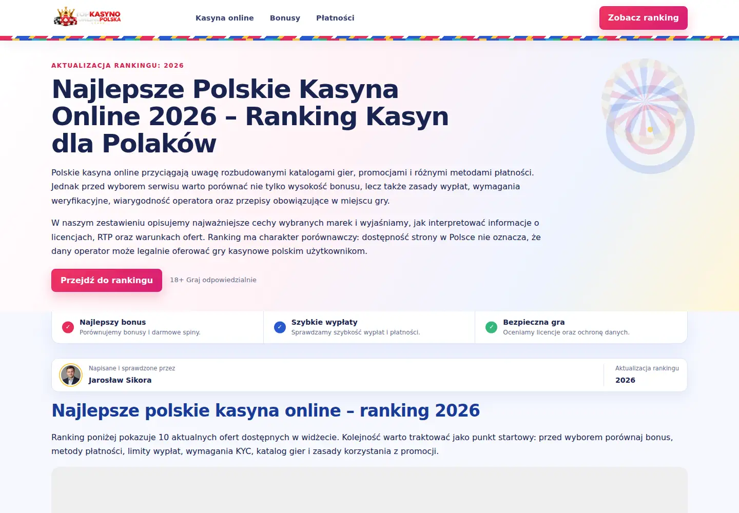 Screenshot of kronikarp.pl