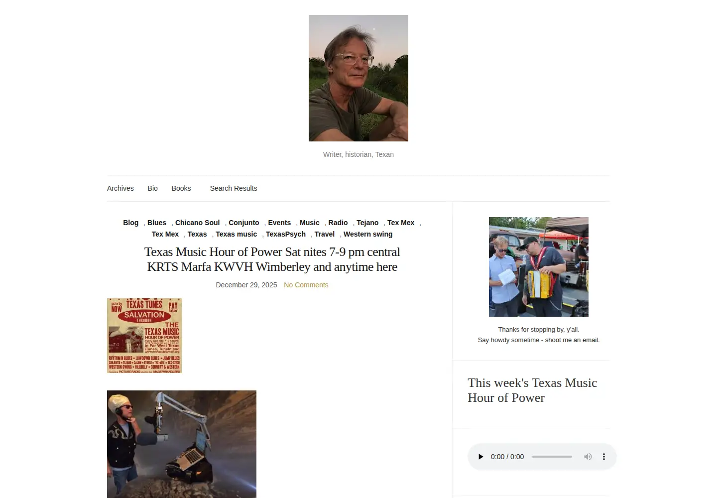 Screenshot of joenickp.com