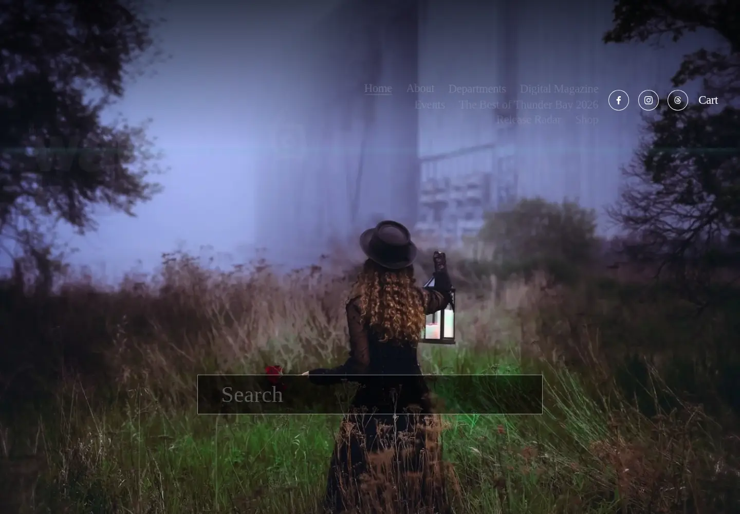 Screenshot of thewalleye.ca