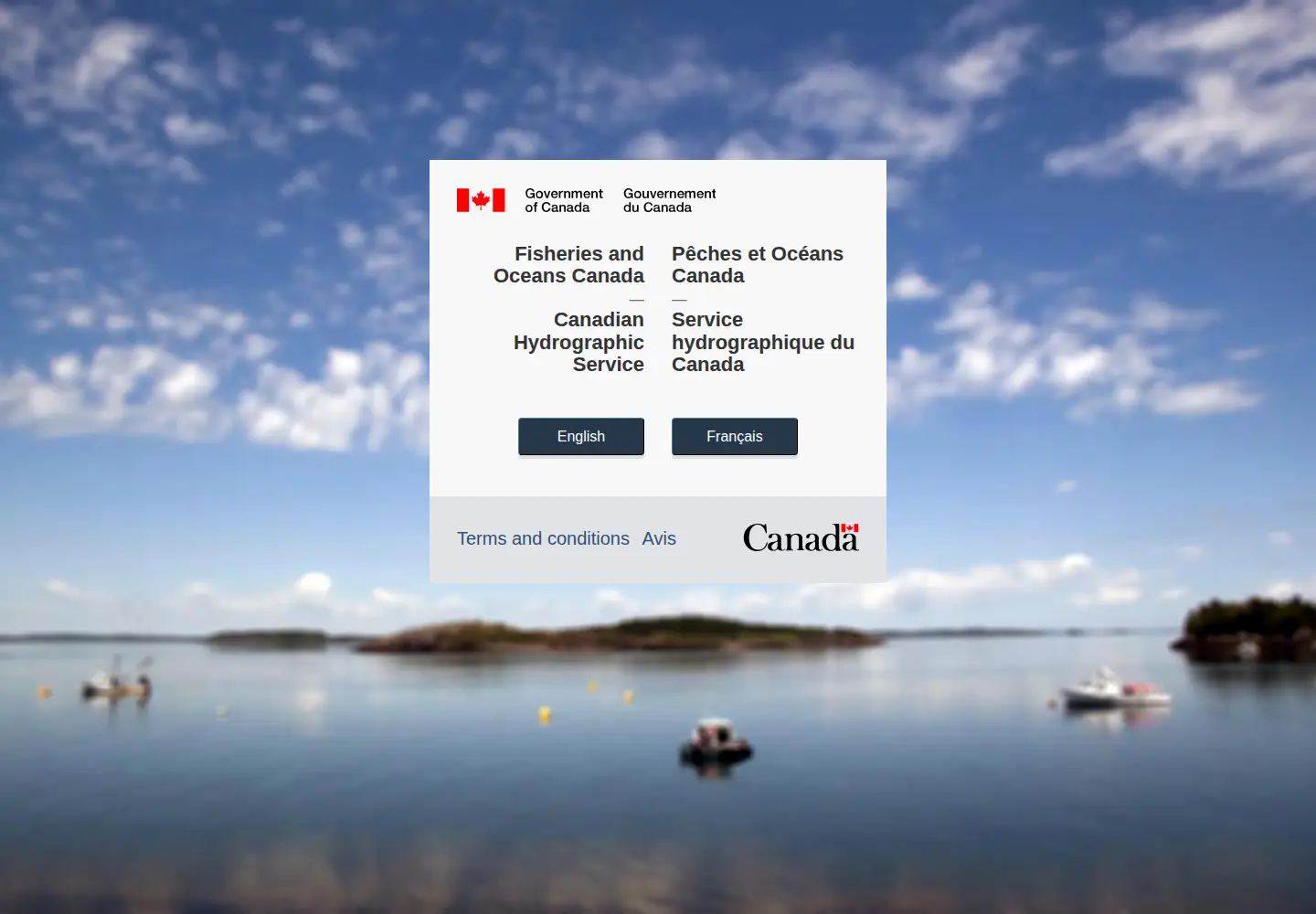 Screenshot of chs-shc.gc.ca