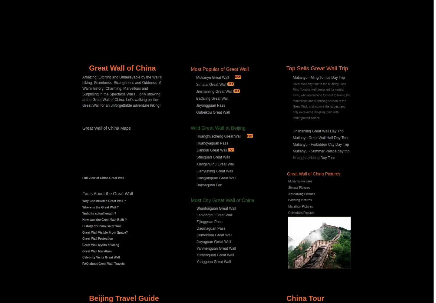 Screenshot of beijing-travels.com