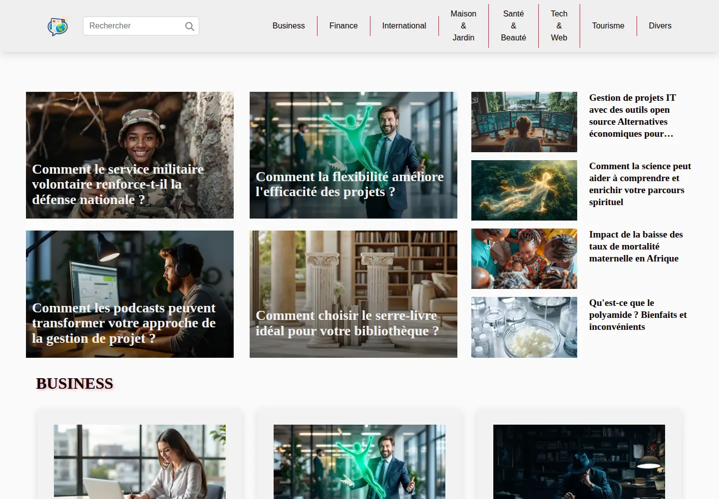Screenshot of qss.org
