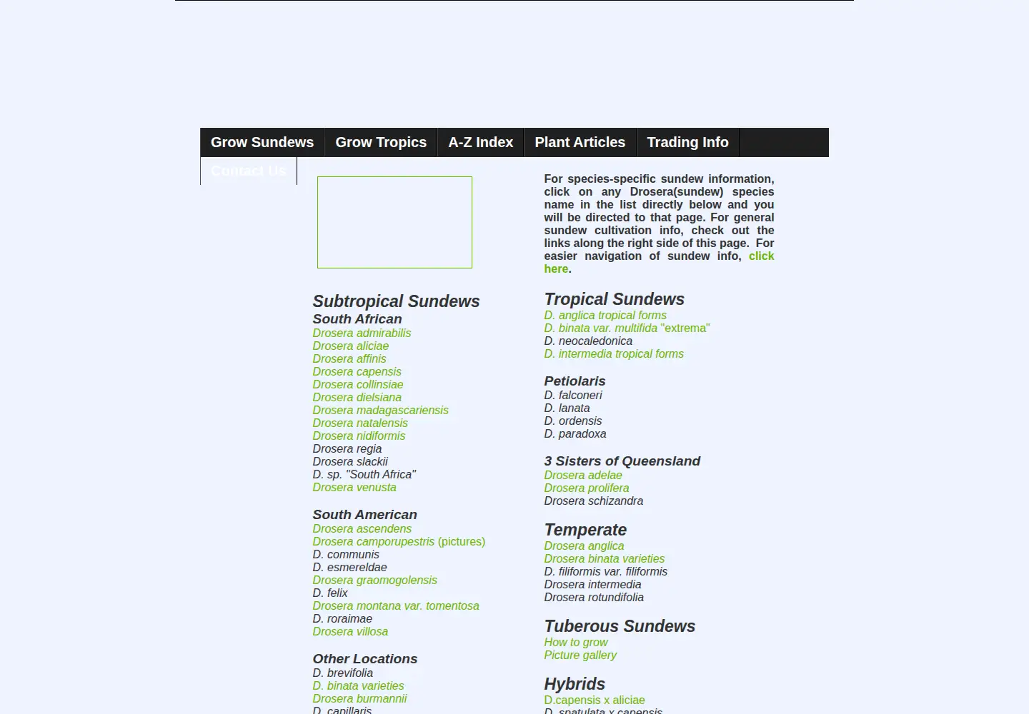 Screenshot of growsundews.com