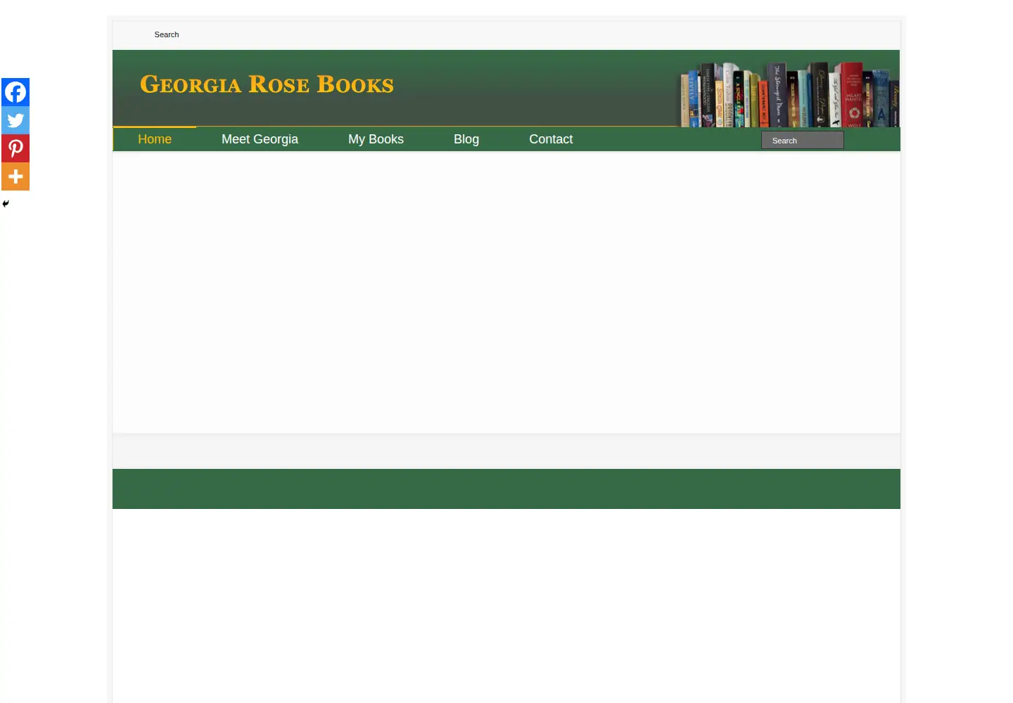 Screenshot of georgiarosebooks.com