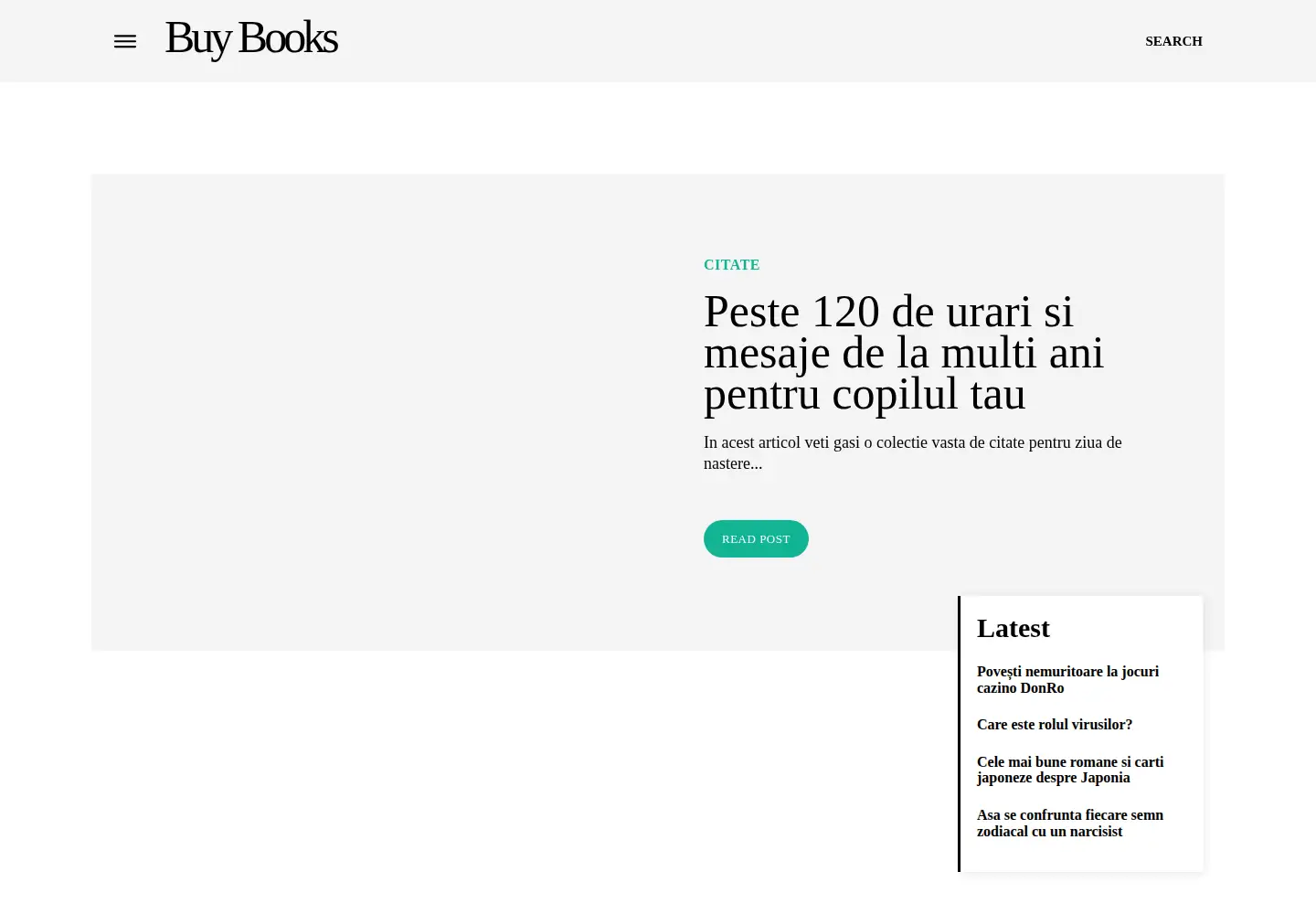 Screenshot of buybooks.ro