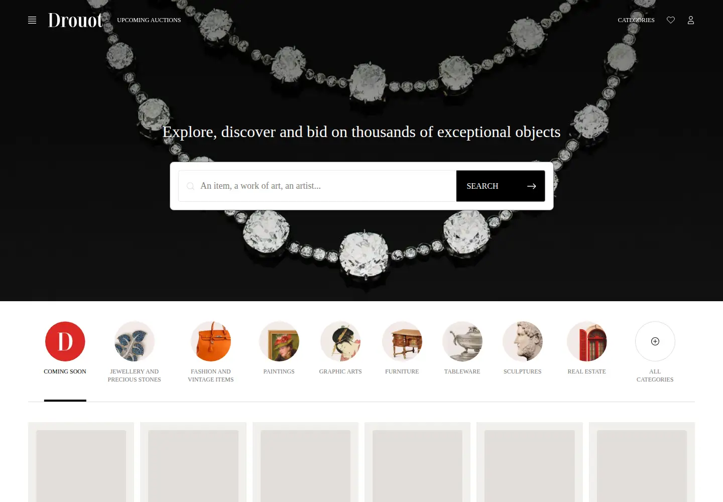 Screenshot of drouot.com